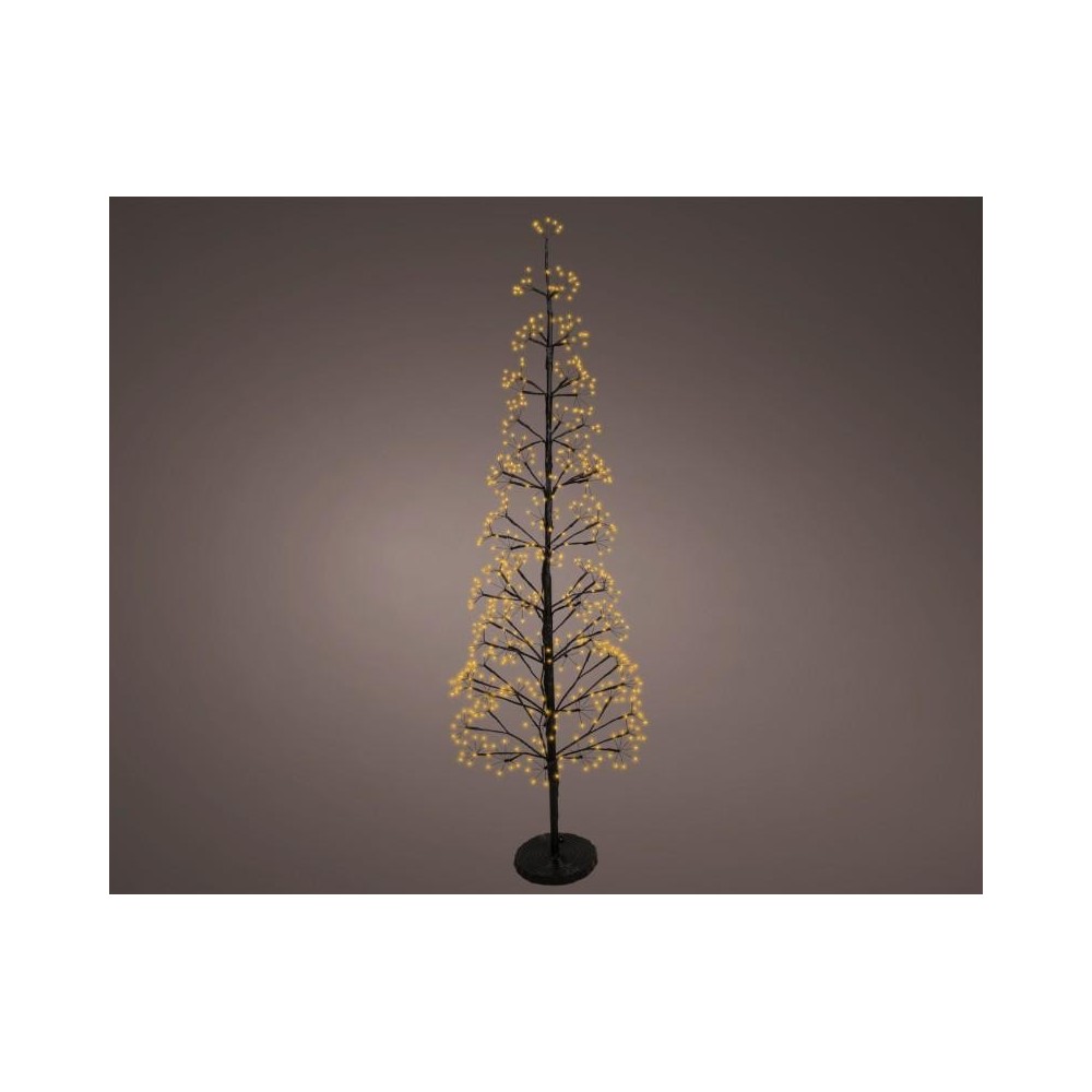 ALBERO METALLO NERO 624 LED H.150